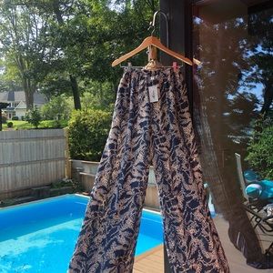 BOUGHT IN HAWAII 🌺 MAHINA LABEL FLOWY & SILKY PANTS 🐚